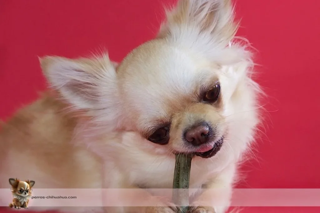 hueso limpieza dental perros chihuahua