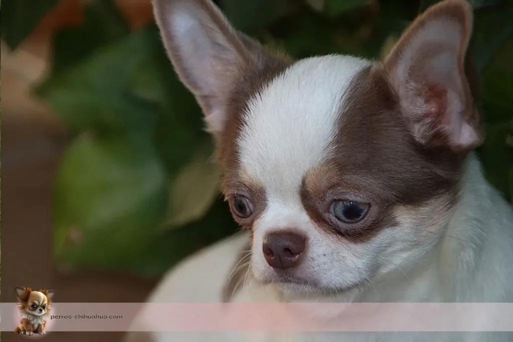 chihuahuas color blanco y lila